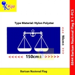 Barisan Nasional Flag Nylon Polyster BN Flag #BNFlag #BarisanNasional #BenderaBN #国阵旗 #8844