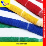 Kijo Bath Towel 100%Cotton Line Towel Swimming Beach Single Line Towel #TualaMandi #1009 #TW1009 #kijo #浴巾 #Bath #Towel