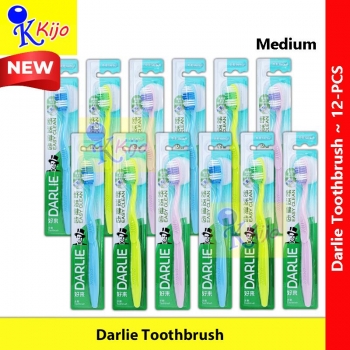 Darlie Toothbrush Easy Clean 12 PCS #Darlie #Toothbrush #Berus #Gigi #牙刷 #7714