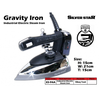 ES-94A Silver Star Industrial Electric Steam Iron