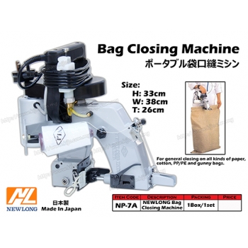 NP-7A NEWLONG Bag Closing Machine