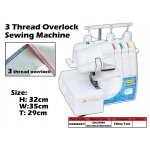 OKM-620F Okurma 3 Thread Overlock Sewing Machine