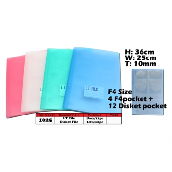 1025 KIJO I.T File Pocket & Disket File
