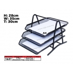 1631 Kijo 3-Tier Document Tray