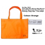 1812 Kijo Non Woven Bag Woven-Orange