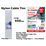 1908 Kijo Nylon Cable Ties - 450mm
