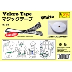 5725 White Colour Velcro Tape With Double Sided Tape