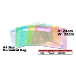 634 KIJO Clear A4 Size Document Bag