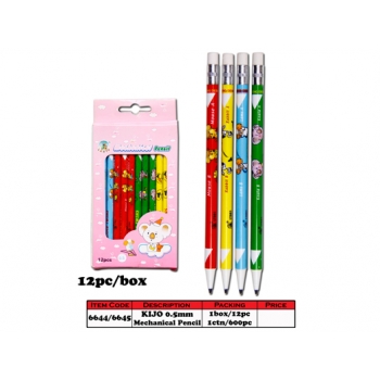 6644,6645 KIJO Cartoon 0.5mm Mechanical Pencil
