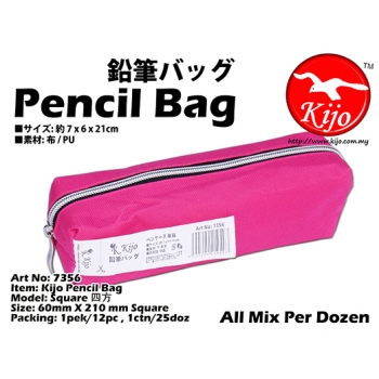 7356 Kijo Pencil Bag - Pink