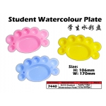 7440 Fancy Crab Student Watercolour Plate