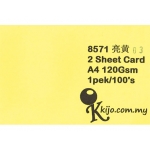 8571 Kijo Two Sheet Card ( Yellow ) 