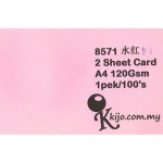 8571 Kijo Two Sheet Card ( Pink ) 