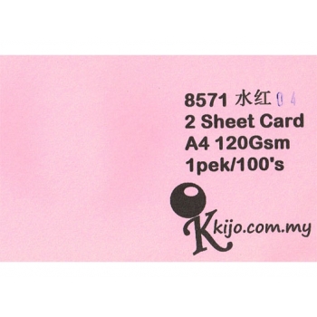 8571 Kijo Two Sheet Card ( Pink ) 