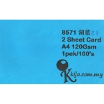 8571 Kijo Two Sheet Card ( Water Blue ) 