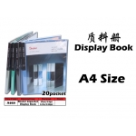 A920 Shuter A4size 20 pocket Display Book