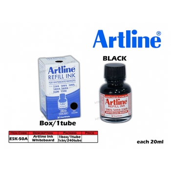ESK-50A Artline Ink Whiteboard - Black