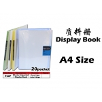 F20P Shuter A4size 20 pocket Display Book