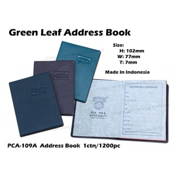 PCA-109A Address Book