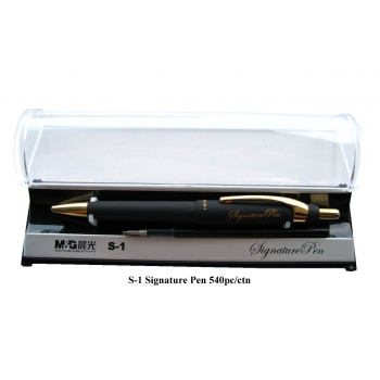 S-1 M&G Signature Pen (Black)