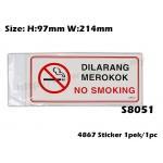 4867 Signs Sticker