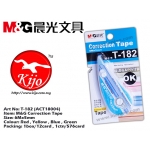 T-182 (ACT18004) M&G Correction Tape Blue
