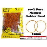 RB905A 25mm 100% Pure Natural Rubber Band