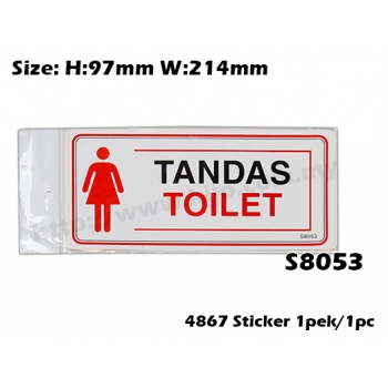 4867 Signs Sticker