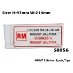 4867 Signs Sticker