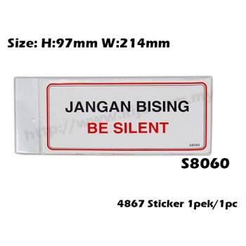 4867 Signs Sticker