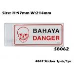 4867 Signs Sticker