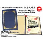 1971-BL KIJO Certificate Folder ~ Blue