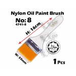 4741-8 Nylon Oil Paint Brush No8
