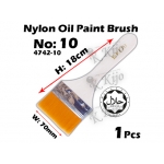 4742-10 Nylon Oil Paint Brush No10