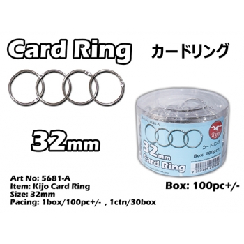 5681-A 32mm Kijo Card Ring
