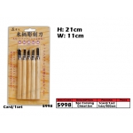 5998 5pc Carving Chisel Set