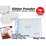 6497 Kijo Glitter Powder - Snow White