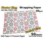 7221 Master King Wrapping Paper Design: 146