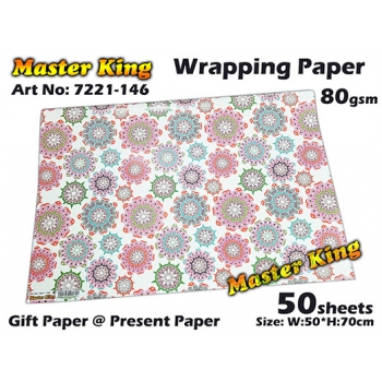 7221 Master King Wrapping Paper Design: 146