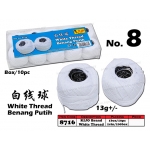 8716 KIJO Brand White Thread No.8
