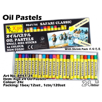 8947/24 Kijo 24 Oil Pastels