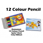 Gomamon 12 Colour Pencil