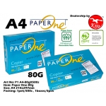 Paper One A4 Paper 80g X 500s