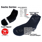 1948 Shorty Socks 1set=5pair - Black