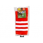 2939 KIJO Adult Soccer Socks Red