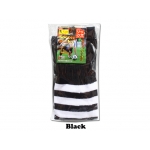 2939 KIJO Adult Soccer Socks Black