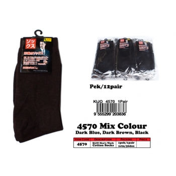 4570 KIJO Men's Work Cotton Socks