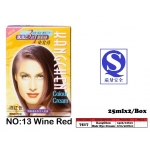 7517-13 Kang Chen Hair Dye Cream No:13 Wine Red