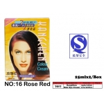 7517-16 Kang Chen Hair Dye Cream No:16 Rose Red