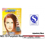 7517-19 Kang Chen Hair Dye Cream No:19 Purplish Red  